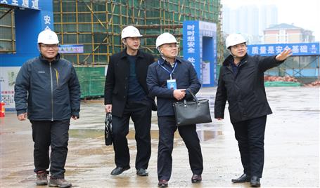 集团公司检查组到公司项目举行2020年下半年质量清静综合大检查