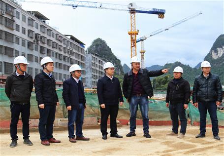 赖海标到桂金分公司项目调研指导事情