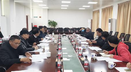 廖立波到分公司承建项目加入项目进度协调会