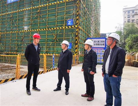 赖海标到第三分公司项目调研指导事情