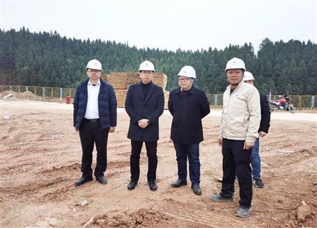 陈震到第一分公司项目调研指导事情