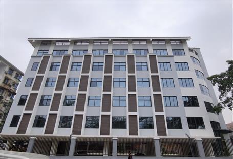 冶建第三生涯区职工宿舍楼项目顺遂通过完工验收