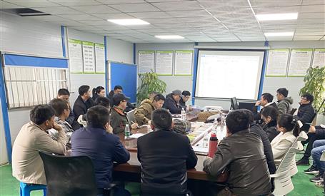 北城集团专家组到第四分公司承建项目举行手艺指导