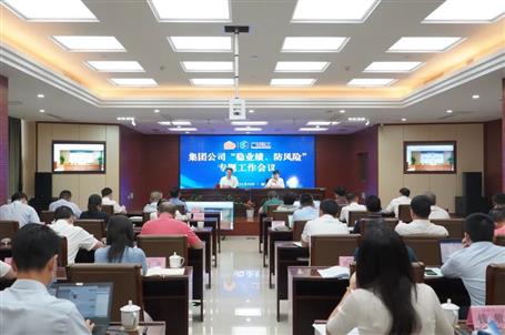 集团公司“稳业绩、防危害”专题事情聚会召开