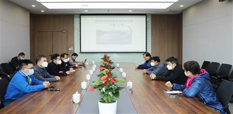 黄大友到冶建公司项目指导创优事情