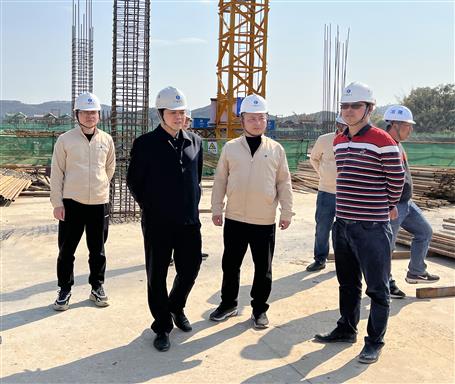 蒙胜益到柳城县开展2022年春节后复工复产暨第一季度清静生产质量综合大检查