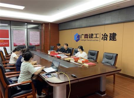 【“两个年”双提升】冶建公司党委开展2022年上半年党88858cc永利官网作检查