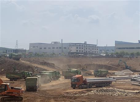 【奋力冲刺·勇创佳绩】冶建第四分公司项目：周全铺开施工 加速项目建设