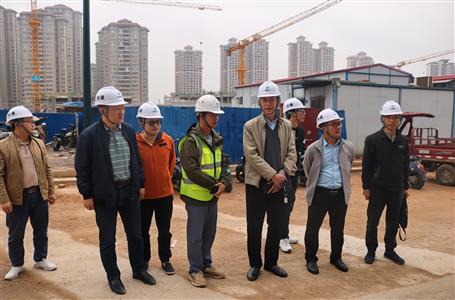 何勇到北投时代（二期）项目推进观摩事情